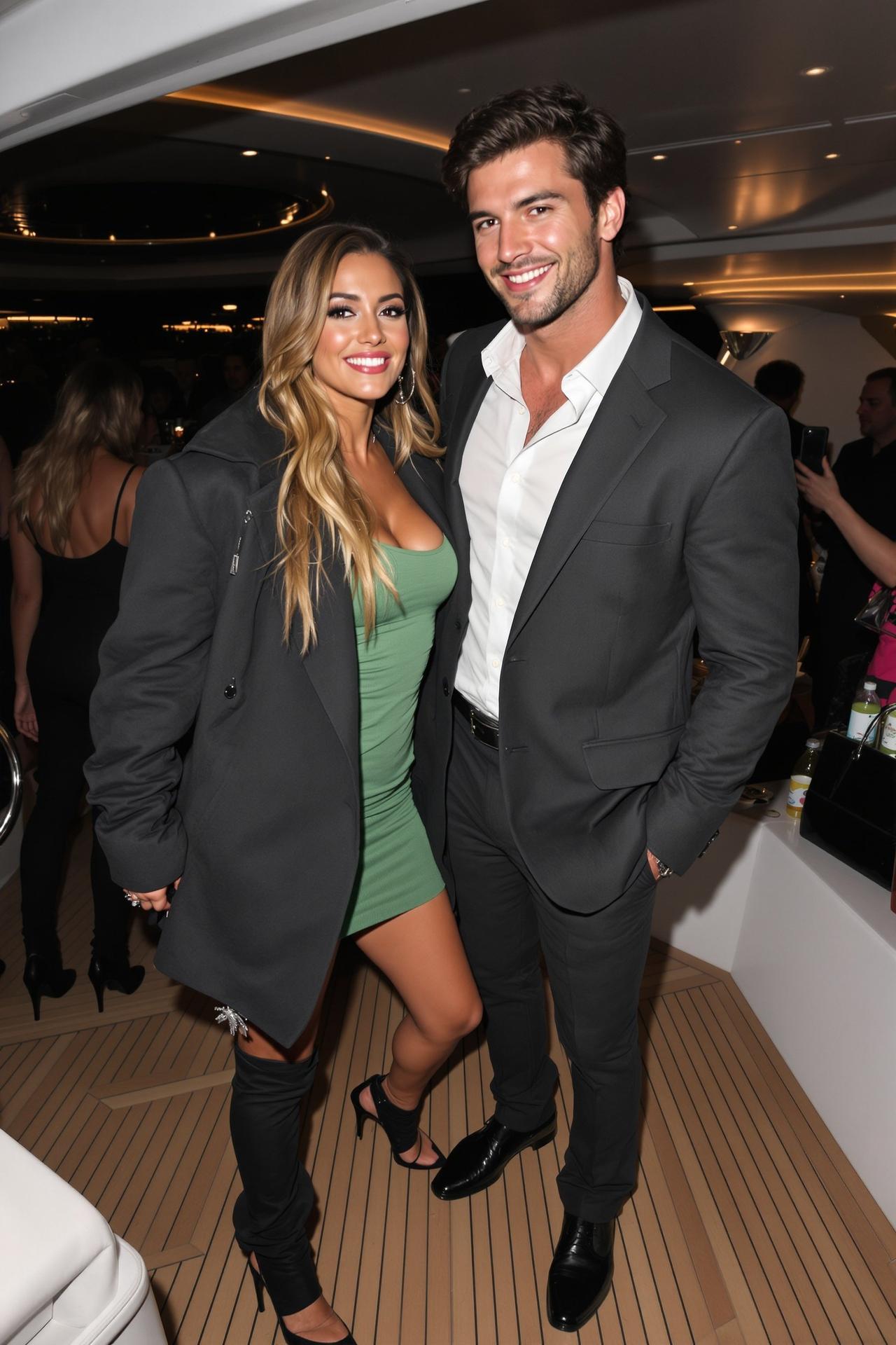 顶级富二代与网红恋情曝光，豪华游艇约会被偷拍